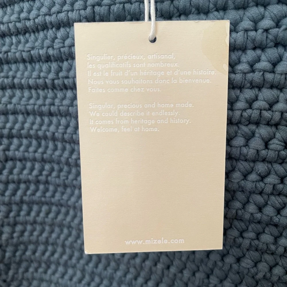 Mizele Handmade Leather & Knit Bag - Picture 13 of 13